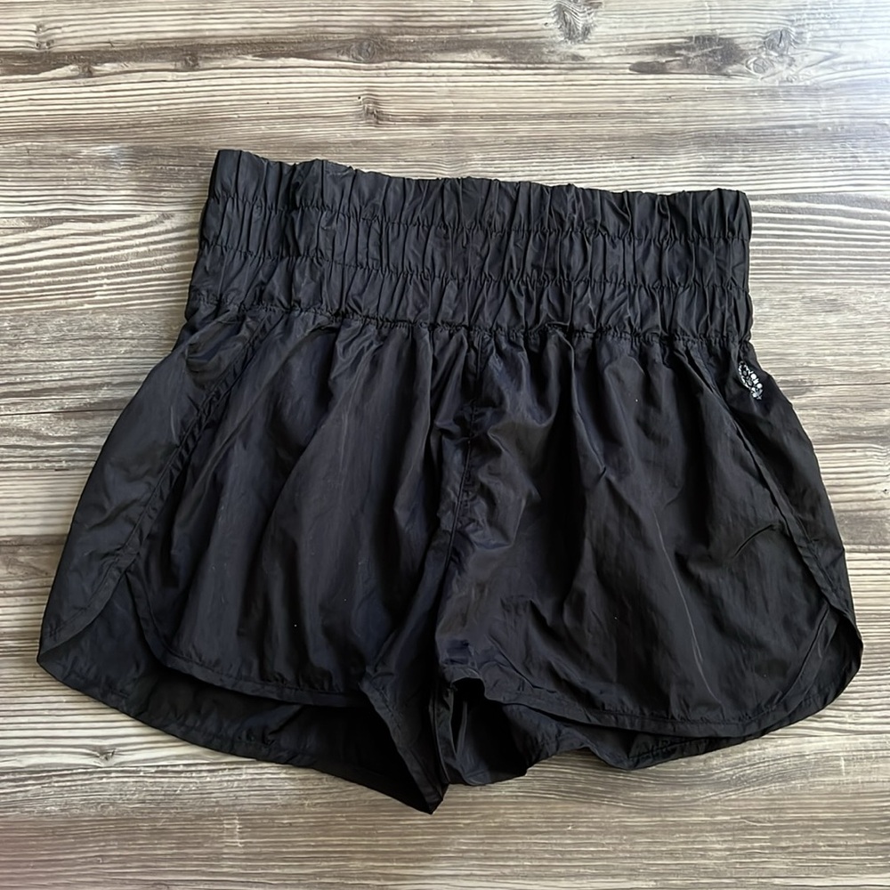 Free People The Way Home Shorts Black Size Medium
